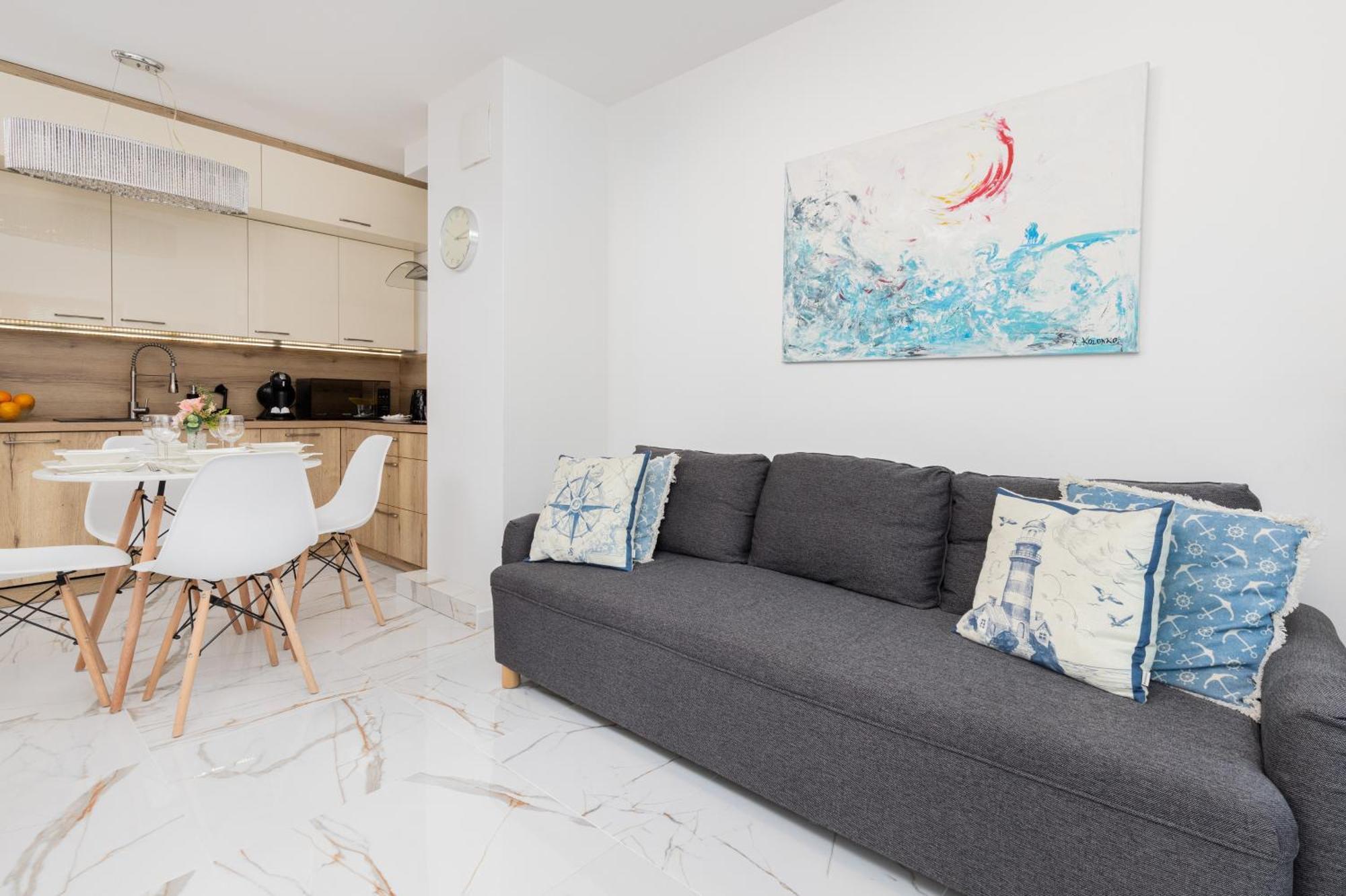 Batorego 7 Apartament With Terrace & Parking Downtown Gdynia By Renters エクステリア 写真