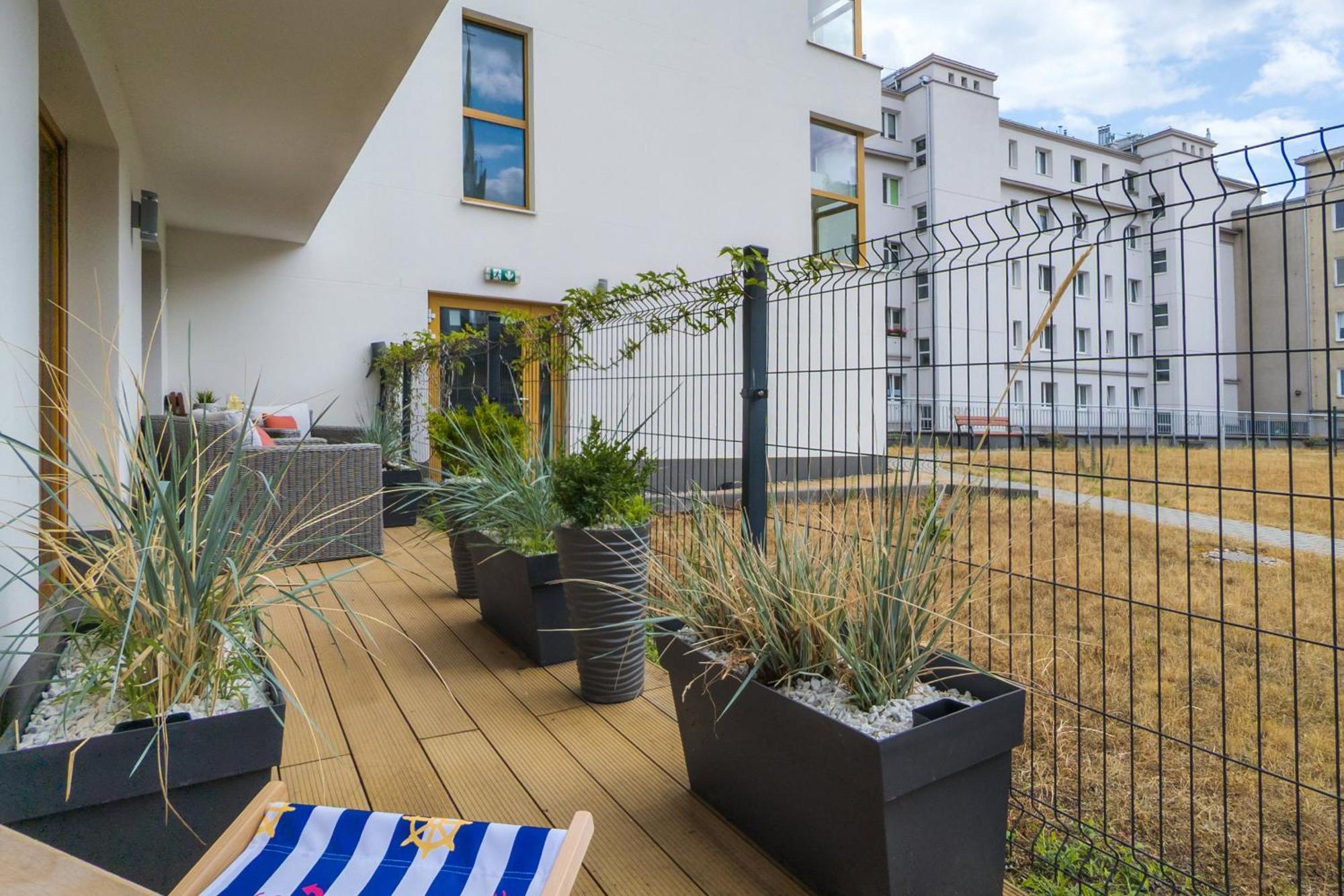 Batorego 7 Apartament With Terrace & Parking Downtown Gdynia By Renters エクステリア 写真